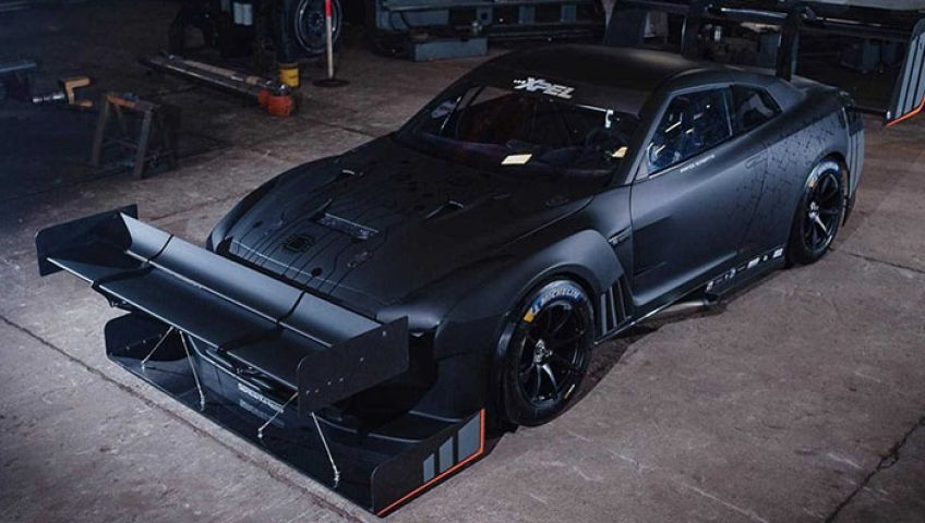 نیسان GT-R ویژه مسابقات هیل‌ کلایمب با 1600 اسب‌ بخار قدرت رونمایی شد