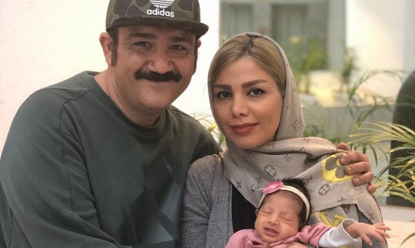 عکس زیبای مهران غفوریان و دخترش هانا در کانادا