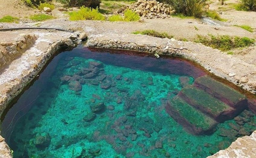 چشمه آبگرم سرخا بندرعباس
