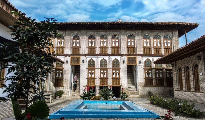 خانه تاریخی امیر لطیفی شهرستان گرگان اولین موزه صنایع دستی گلستان