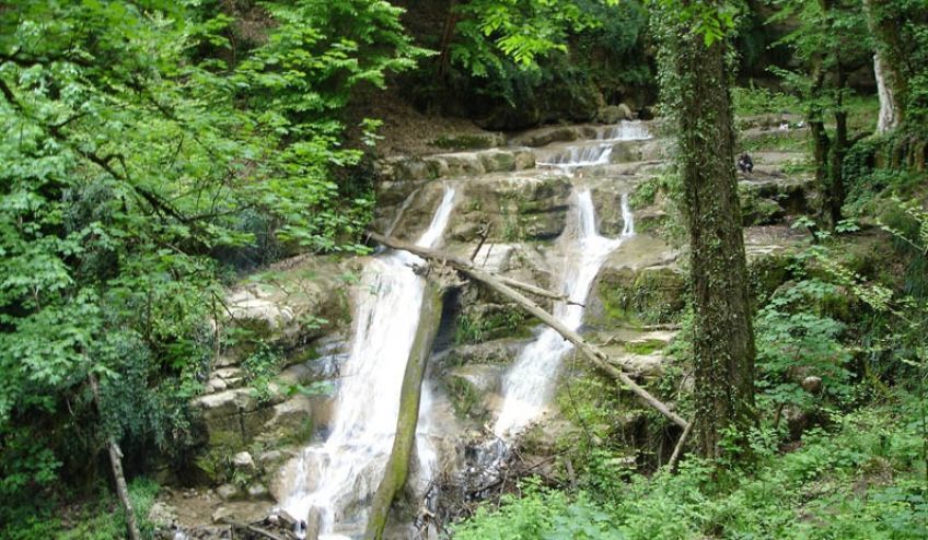 آبشار جوزک شهرستان رامیان گلستان