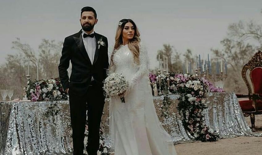 عکس های مراسم ازدواج لاکچری محسن افشانی و همسرش سویل