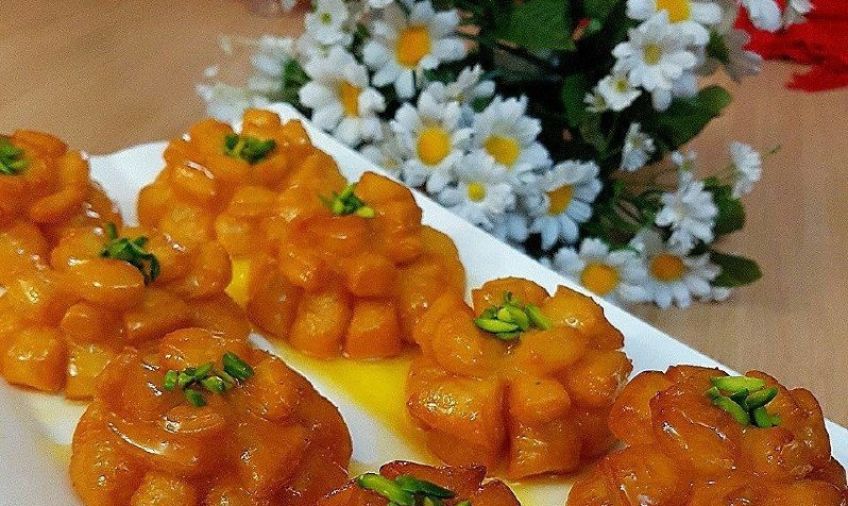 دستور پخت خاگینه گل نیلوفر