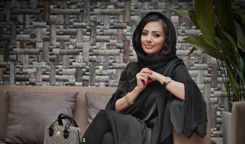 عکسی عجیب از نفیسه روشن بازیگر ایرانی در کوزه