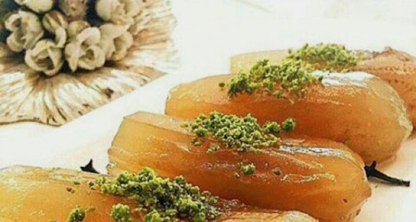 آموزش تهیه مربای بادمجان ترد و شیشه ای