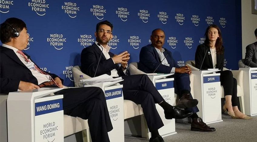 حضور وزیر ارتباطات و فناوری اطلاعات در مجمع جهانی اقتصاد