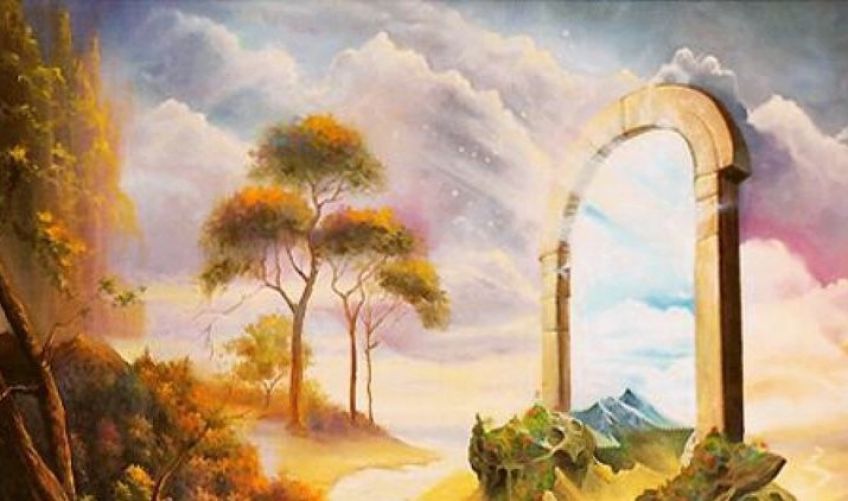 روی درب های بهشت چه نوشته شده است
