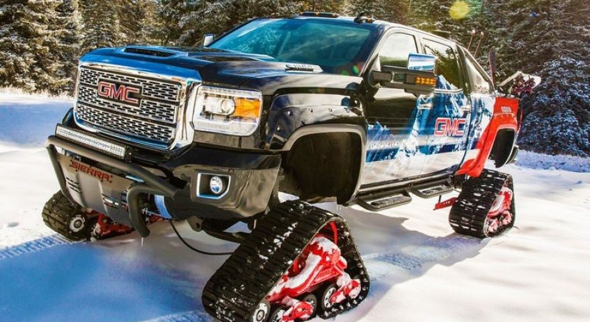 مدل مفهومی و آفرود GMC Sierra رونمایی شد