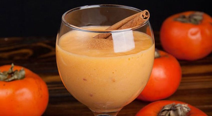 روش تهیه اسموتی خرمالو