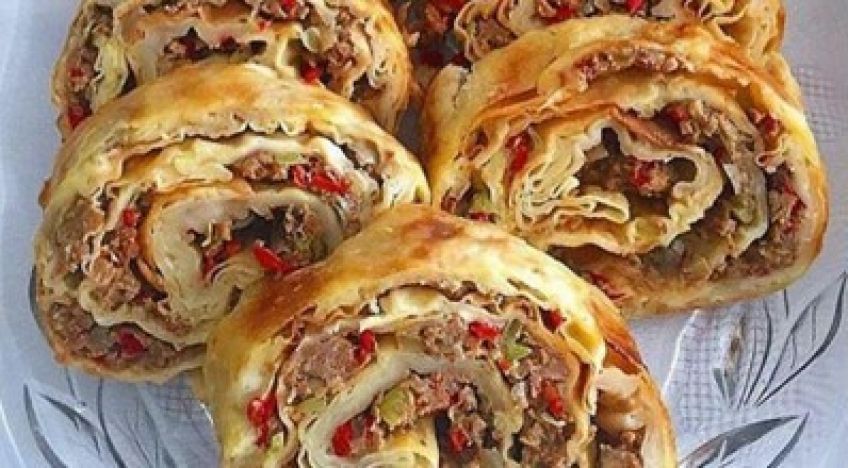 آموزش تهیه لاهماجون رولی ترکیه