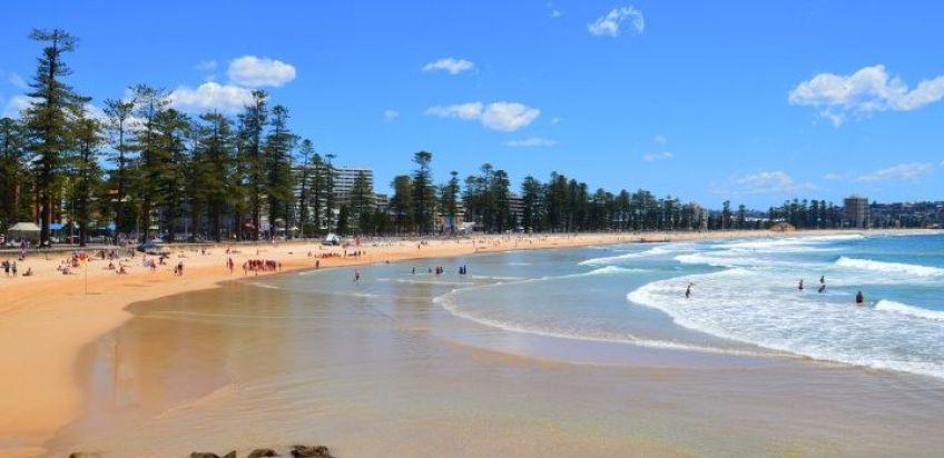 ساحل بوندی شهر سیدنی در کشور استرالیا