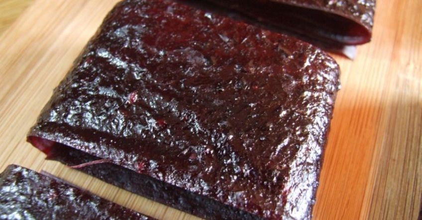 طرز تهیه لواشک خرما