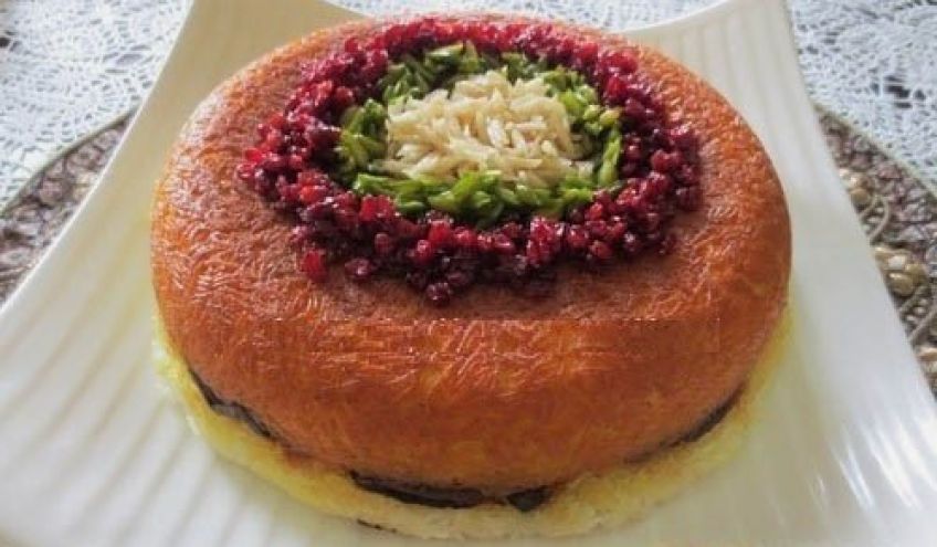 دستور تهیه ته چین گوشت گوسفندی