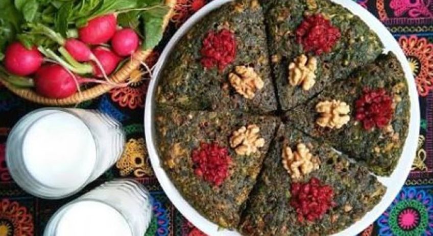 دستور تهیه کوکو جعفری خوش عطر و طعم