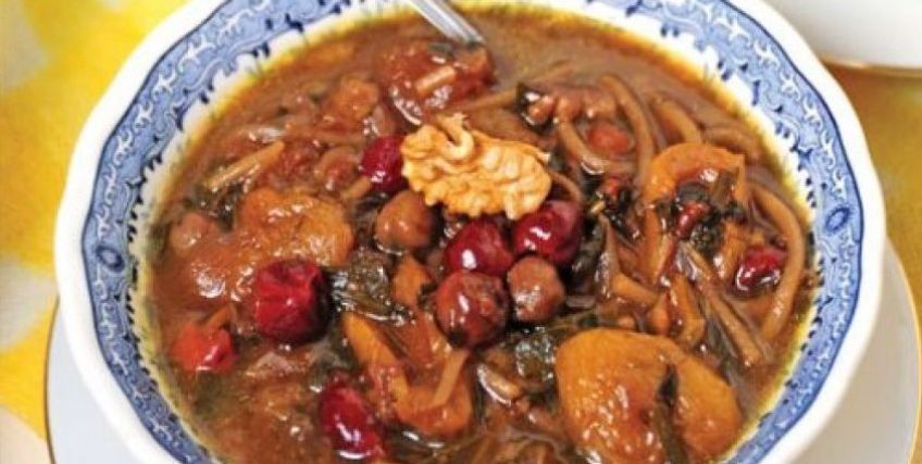 دستور تهیه آش میوه از آش های سنتی تبریز و همدان