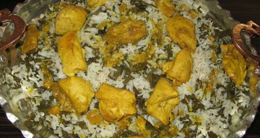 دستور پخت تاک پلو غذای محلی و خاص شاهرود