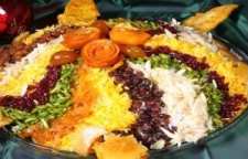 طرز تهیه مرصع پلو مجلسی
