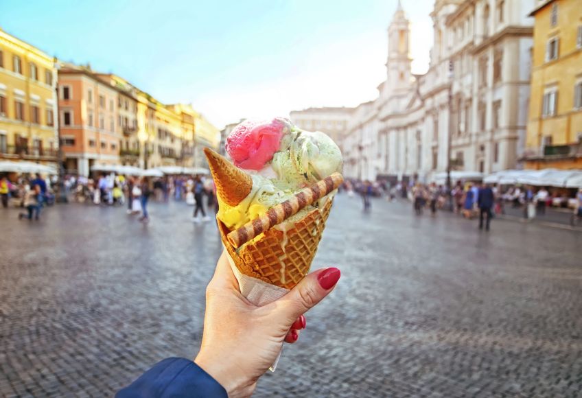 طرز تهیه بستنی ایتالیایی ژلاتو