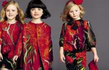 لباس های گل دار کودکان دولچه گابانا برای پاییز و زمستان 2018