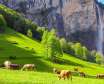 دره لاتربرونن سوئیس زیباترین دره اروپا