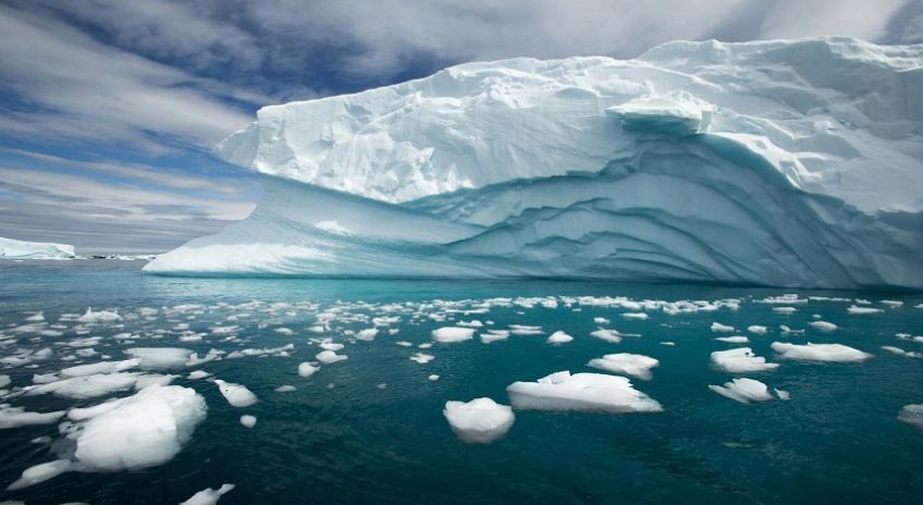 از زیر یخ های قطب جنوب صدایی عجیب به گوش می رسد