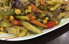 طرز تهیه خوراک بادمجان و کدو رژیمی