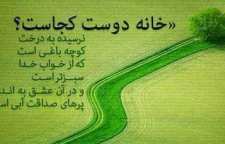 شعر زیبای نشانی از سهراب سپهری