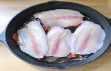 روش طبخ غذای دریایی ماهی تیلاپیا