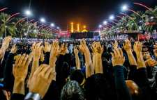 آیین عزاداری روز اربعین در شهر کربلا