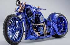 موتورسیکلت بلو ادیشن شاهکار هنری هارلی دیویدسون