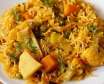 آموزش طبخ پلو سبزیجات هندی