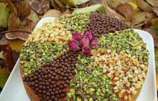 آموزش تهیه کیک گلاب و زعفران
