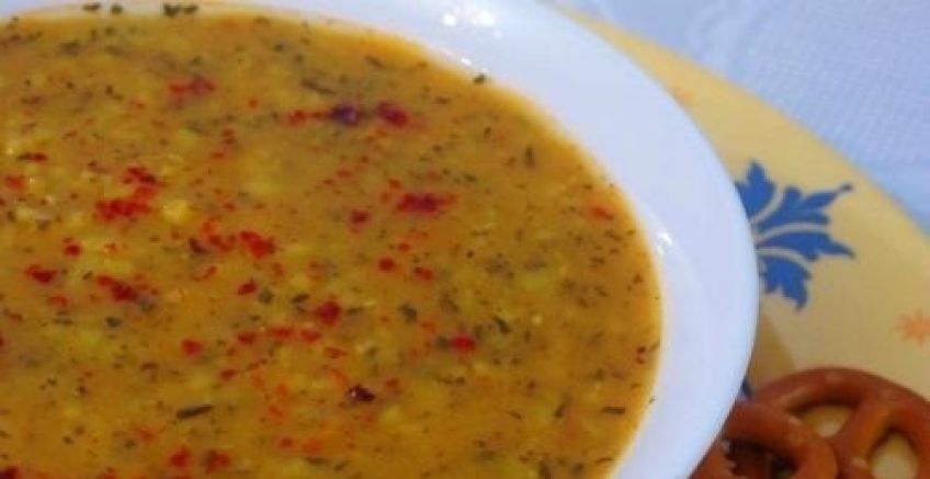 آموزش تهیه سوپ ترخینه ترکیه ای