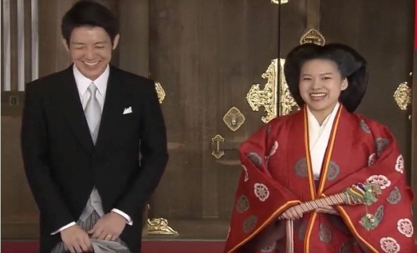 ازدواج شاهزاده آیوکو خواهرزاده ی امپراطور ژاپن با یک کارمند ساده