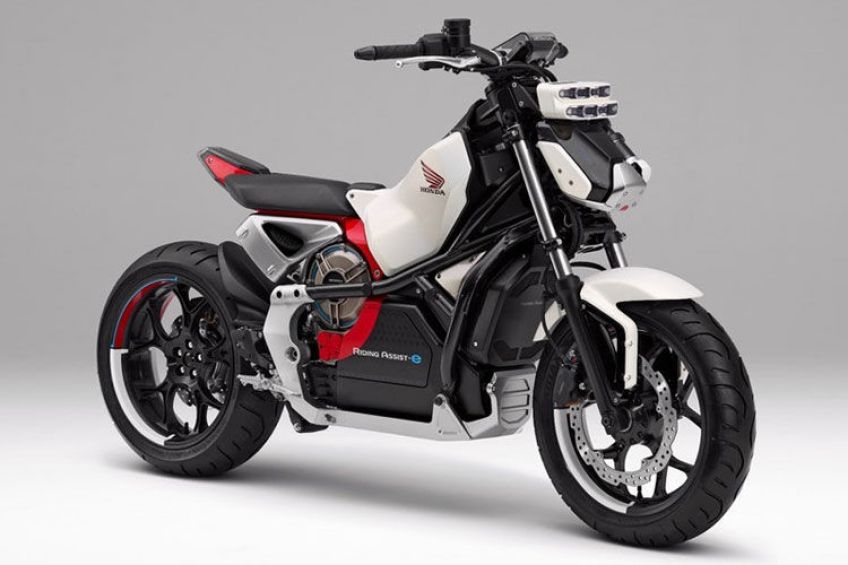 حفظ تعادل در فناوری جدید موتورسیکلت برقی هوندا