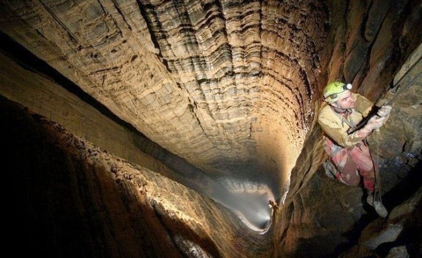 غار پراو کرمانشاه عمیق ترین و خطرناک ترین غار ایران