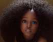 دختر بچه ی سیاه پوست نیجریه ای زیباترین کودک دنیا لقب گرفت