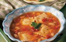 آموزش درست کردن سوپ راویولی یا بیلمینی