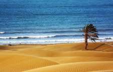 روستای درک زرآباد استان سیستان و بلوچستان تلاقی صحرا با دریا