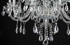 نحوه تمیز کردن لوسترهای کریستالی