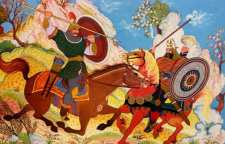 داستان مرگ رستم به دست شغاد