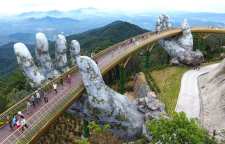 پل طلایی ویتنام جذاب ترین دیدنی گردشگری ویتنام