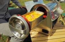 اختراع اولین اجاق خورشیدی