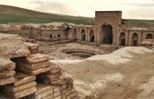 کاروانسرای رباط شرف خراسان رضوی شاهکار آجر کاری