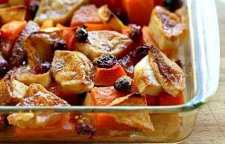 مخلوط کدو حلوایی و سیب