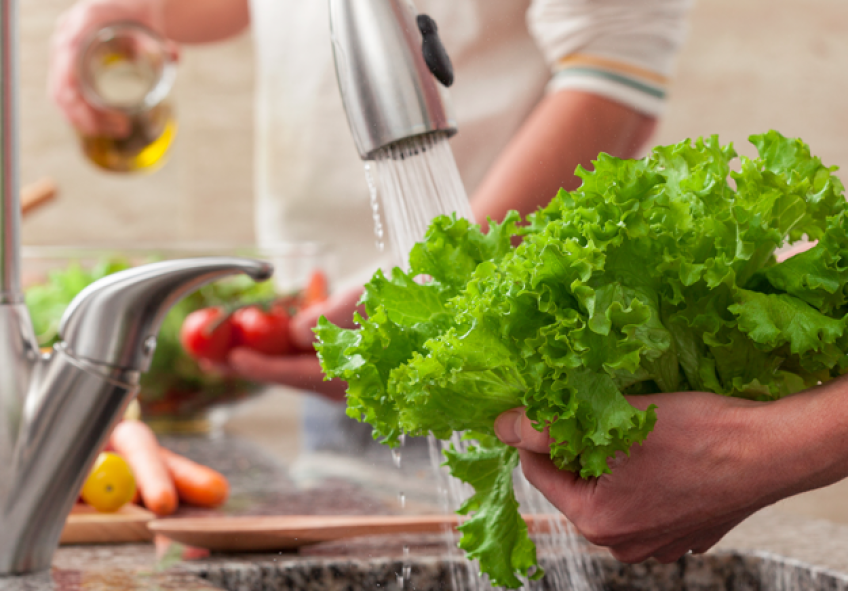 روش صحیح ضدعفونی کردن سبزیجات
