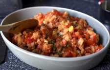 طرز تهیه اسکالوپ گوجه فرنگی با نان تست