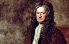 کاشف قانون نیروی گرانش زمین ایزاک نیوتن