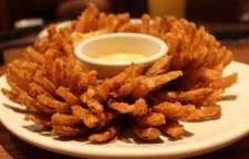 آموزش طبخ پیاز سوخاری رژیمی به شکل گل