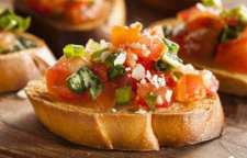 طرز تهیه بروسکتا